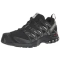 Salomon mens XA PRO 3D Trail Running and Hiking Shoe Black/Magnet/Quiet Shade 8.5 US