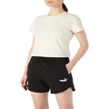 PUMA Women's Essential 5" High Waist Shorts TR, Black, XL