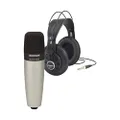 Samson C01850 C01 Condenser Mic with SR850 Headphones