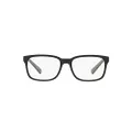 A|X ARMANI EXCHANGE Men's Ax3029 Square Prescription Eyewear Frames, Matte Black/Demo Lens, 54 mm