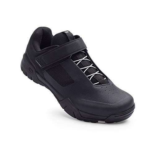 Crankbrothers SPD Mallet E Speedlace Clipless Shoes, Black/Silver, US 5/EU 37