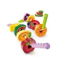 Hape E1072 Caterpillar Fruit Feast Playset