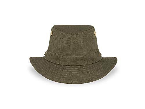 Tilley TH5 Hemp Hat, Green Olive, Size 7 3/8