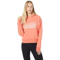 The North Face Womens Classic Hoodie, Emberglow Orange, X-Small US
