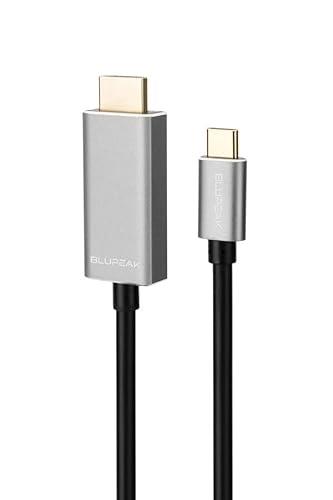 Blupeak USB-C to HDMI 4K2K 60Hz Cable, 2 M Length