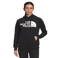 The North Face Women's Half Dome Pullover Hoodie, TNF Black/TNF White, Large