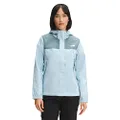 THE NORTH FACE Women's Antora Rainwear Jacket, Goblin Blue/Beta Blue, Large