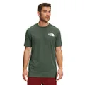 The North Face Men's Short-Sleeve Box NSE Tee, Thyme/TNF Black, Small