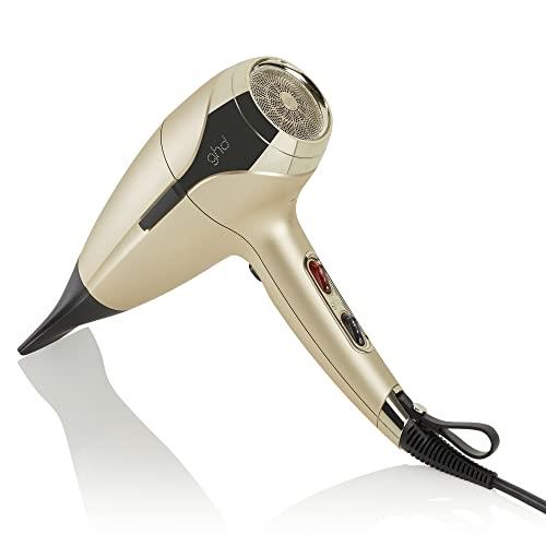ghd Helios Limited Edition Best Hair Dryer, A Blow Dryer For Shinier Hair And Reduced Flyaways, All Hair Types, Lengths And Textures, 2200W, Champagne gold