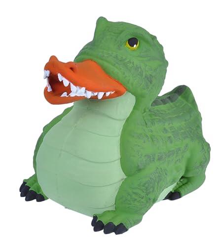 Wild Republic Rubber Duck, Crocodile, Gift for Kids, Great Gift for Kids and Adults, Mould Free Pool Toys, 4 Inches
