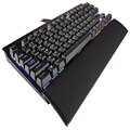 Corsair K65 Rapidfire Mechanical Gaming Keyboard (Cherry MX Speed: Fast and High Precision, Multi-Colour RGB Lighting, Qwertz) Black