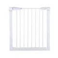 Levede Steel Baby Safety Security Stair Door Barrier Main Gate, 70.5 cm Size, White
