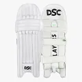 DSC Split Players Batting Legguard Youth RH| for Intermediate-Advanced | Lightweight HDF | Breathable Mesh Bolsters | Extended Side Wing for Protection