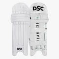DSC Split 11 Batting Legguard Youth LH| for Intermediate-Advanced | Lightweight HDF | Breathable Mesh Bolsters | Extended Side Wing for Protection