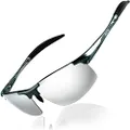 Duco Men's Sports Style Polarized Sunglasses Driver Glasses Unbreakable Frame 8177S
