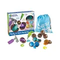 Learning Resources LER2875 Rock 'n Gem Surprise, Sorting, Matching & Counting Skills Activity Set, Early STEM, 19 Pieces, Ages 3+, Multi