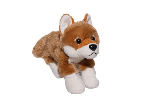 Wild Republic Mini Dingo, Stuffed Animal, Plush Toy, Gifts for Kids, Hug'Ems 7 Inches