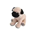Wild Republic Pocketkins, Pug, Stuffed Animal, 5 Inches, Kids, Plush Toy, Fill is Spun Recycled Water Bottles