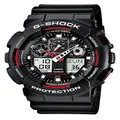 G-SHOCK GA100-1A4 Mens black Analog/Digital Watch with black Band