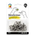 Under the Roof Decorating 5-100142 5-100154 Picture Screws, Nickel, 14