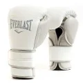Everlast Unisex - Adult Powerlock 2r Glove Gloves, White, 12 oz EU