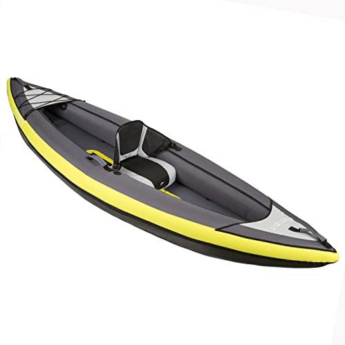 Decathlon - ITIWIT - 1 Person Inflatable Cruising Kayak, Yellow