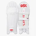 DSC Flip Players Batting Legguard Youth LH| Material: PU Facing | for Intermediate-Advanced | Lightweight HDF | Breathable Mesh Bolsters | Extended Side Wing for Protection