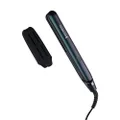 Remington Illusion Straightener, S7801AU, Create Healthy Looking, Sleek Straight Hair, 3 Hair Care Infused Minerals, Anti-Frizz Protection, Black Iridescent Design