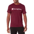 Champion Men's Classic Jersey Graphic T-Shirt, Maroon, Small