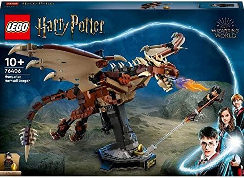 Lego Harry Potter 76406 Hungarian Horntail Species, Toy Blocks, Present, Fantasy, Boys, Girls, Ages 10 and Up