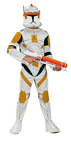 Rubies Star Wars Clone Wars Child's Clone Trooper Commander Cody Costume and Mask, Small