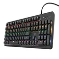 Trust Gaming Mechanical Gaming Keyboard GXT 863 Mazz - Mechanical Outemu Red Switch, German QWERTZ Layout, 14 Colour Modes, USB Plug & Play, PC/Laptop, Black