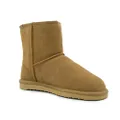 Yellow Earth Adults Andie Suede Ugg Boot, Chestnut, US M5/W6