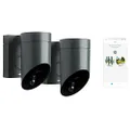 Somfy Outdoor Camera Duo Pack Grey