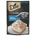 Dine Fine Flakes Tuna And Whitefish Wet Cat Food 35G, 12 Pack