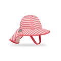 Sunday Afternoons Unisex-Child Infant Sunsprout Hat, Coral/White Stripe, 6-12 Mos