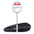 Li-Ning Wind Lite 700 Carbon Fibre Strung Badminton Racket with Full Racket Cover (Navy/Red)| for Intermediate Players | 78 Grams |Maximum String Tension - 30lbs