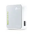 TP-Link Portable 3G/ 4G N 300 Mbps Travel Router, Wireless, Compatible with 120+ LTE/HSPA+/HSPA/UMTS/EVDO 3G/4G USB modems, Connect Up to 32 Devices, USB Port (TL-MR3020)
