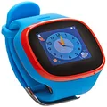 Vodafone V-Kids Watch with TCLMOVE, a GPS Kids Smart Watch with GPS Tracker, SOS Alert Button and Voice Messaging Function V-Sim by Vodafone Included - Blue