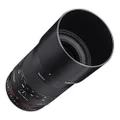 Samyang 100mm F2.8 ED UMC Full Frame Telephoto Macro Lens for Fuji X Interchangeable Lens Cameras