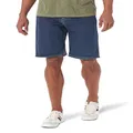 Wrangler Men's Comfort Flex Denim Shorts, Dark Stonewash, 30 US