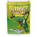 Dragon Shield Standard 100 Cards Sleeve, Matte Apple Green