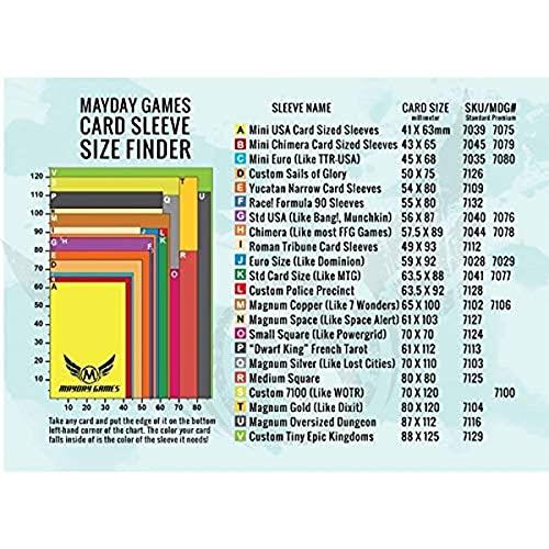 Mayday Retail Counter Sleeve Guide, 8 x 11 Inch