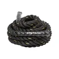 Amazon Basics Heavy Exercise Training Workout Battle Rope, 9.4 x 0.05 Meters, Black
