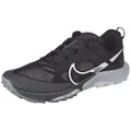 Nike Men's Air Zoom Floor Kiger 8 Sneakers, Black Pure Platinum Anthracite Wolf Grey, 9.5 US