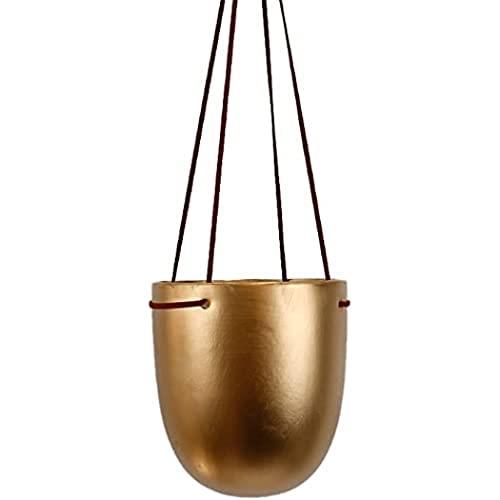 Sill and Sage Hanging Pot, Bronze
