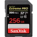 SanDisk 256GB Extreme PRO SDXC UHS-II Memory Card - C10, U3, V90, 8K, 4K, Full HD Video, SD Card - SDSDXDK-256G-GN4IN, Dark Gray/Black