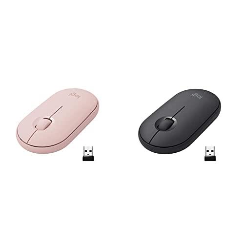 Logitech Pebble M350 Wireless Mouse & M350 Pebble Wireless Mouse Graphite