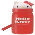 Skater Hello Kitty Die-Cut Straw Bottle 350 ml Capacity