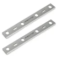POWERTEC 6 Inch Jointer Blades for Delta 37-071, 37-070, JT-160 Jointer, Replacement for 37-072, 37-372 Jointer Knives, Set of 2 (14801)